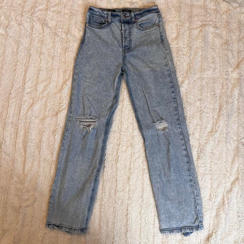 Target Wild Fable Highest Rise 90s Straight Leg Jean!